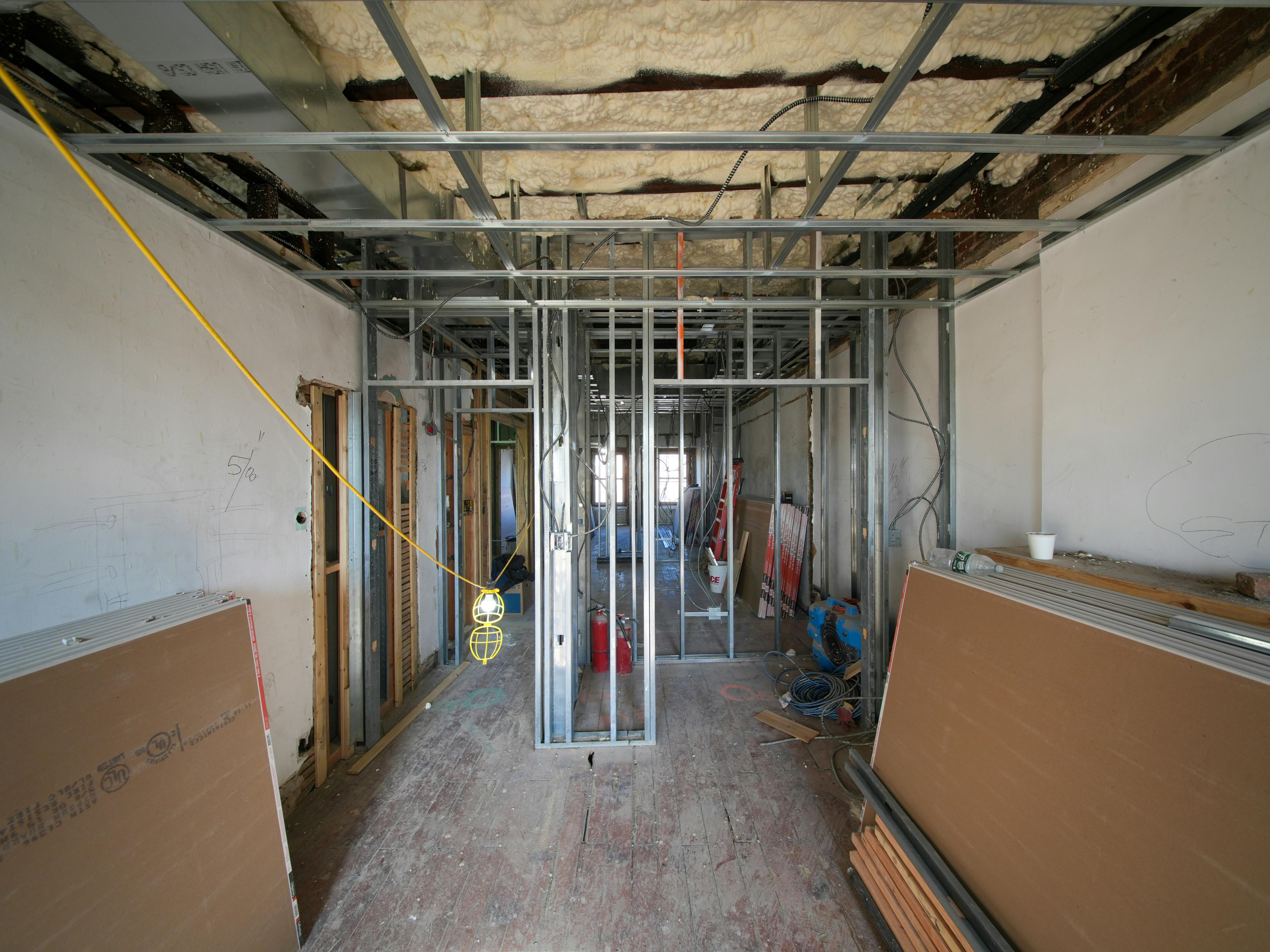 Commercial drywall and finish trade subcontracting for General Contractors